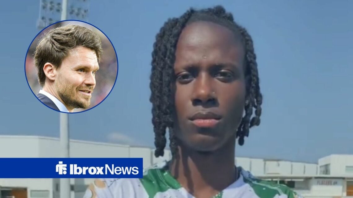 Gilberto Batista at Moreirense with Danny Rohl in circular inset