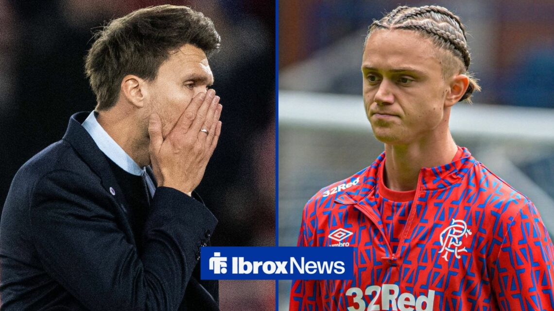 Head coach Danny Röhl of Rangers during the UEFA Europa League football match between Brann and Rangers on October 23, 2025 in Bergen and Thelo Aas...