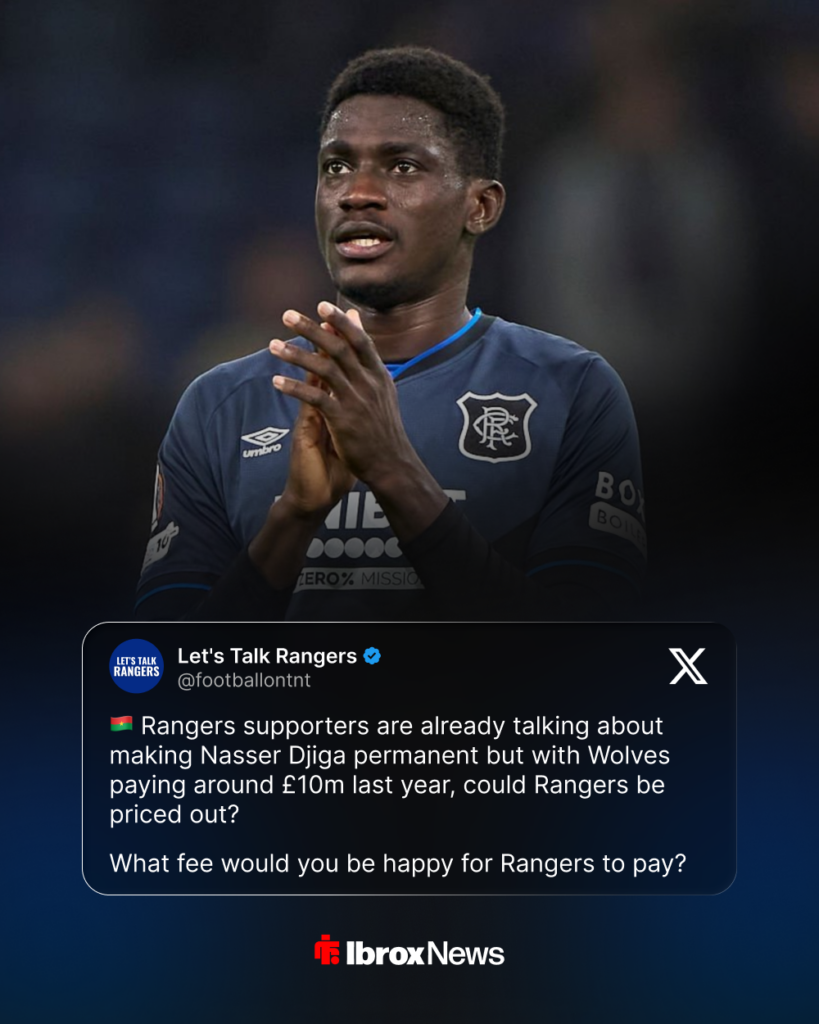 Nasser Djiga transfer rumour.