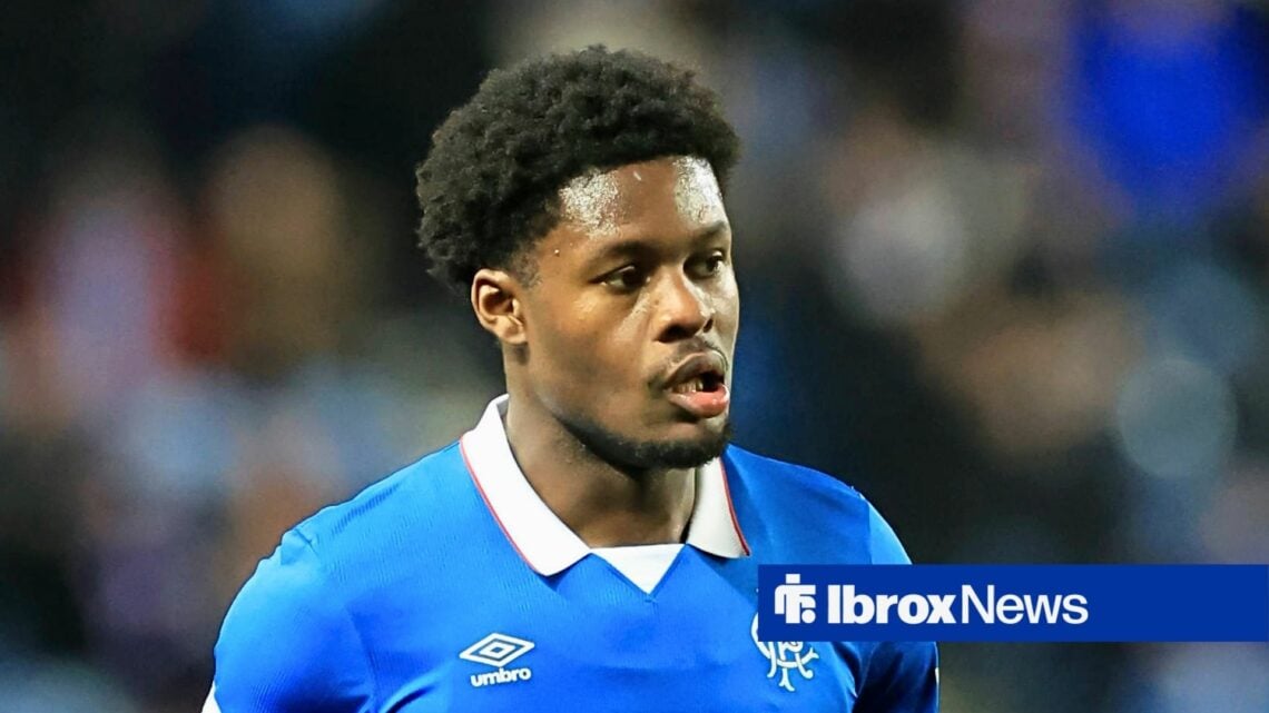 Rangers midfielder Tochi Chukwuani