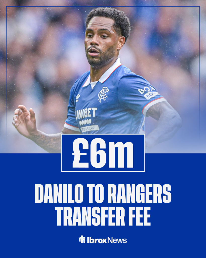 Rangers Danilo transfer fee