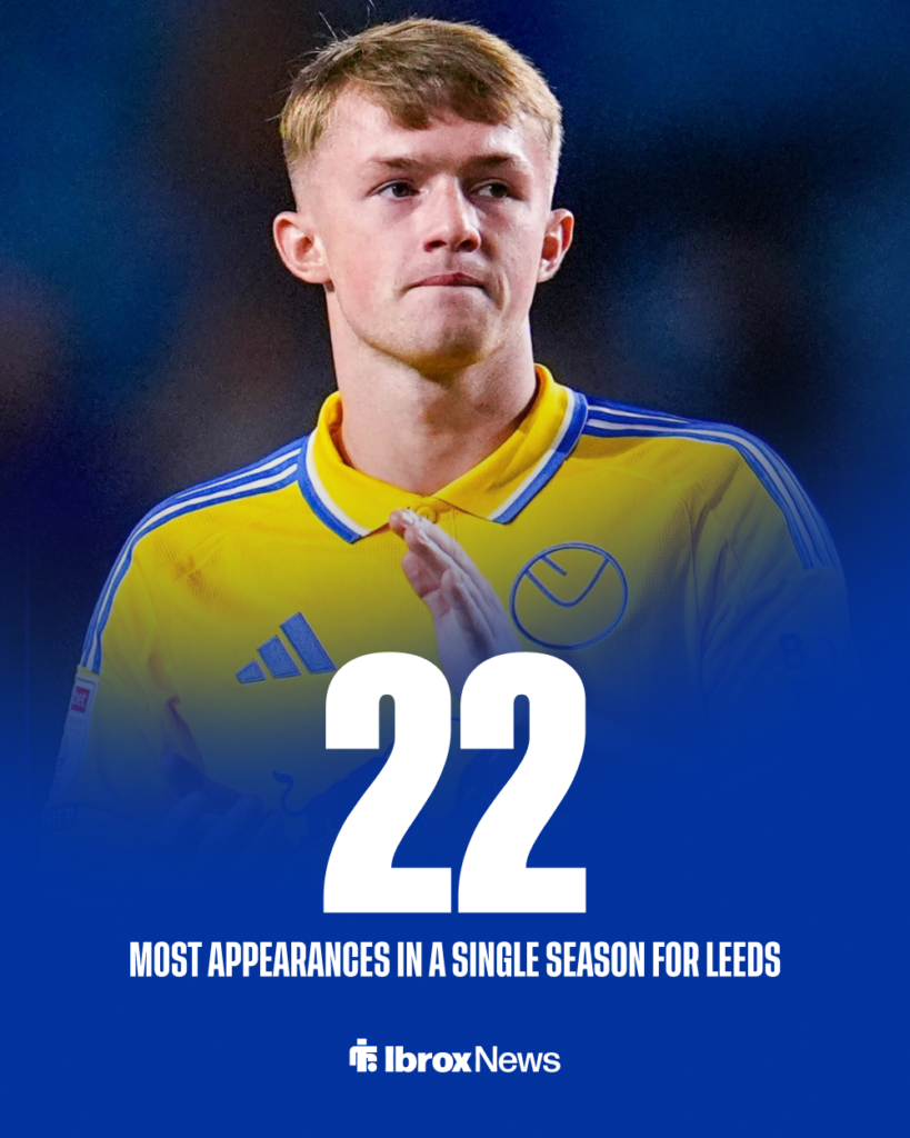 Rangers Joe Gelhardt Leeds United stats
