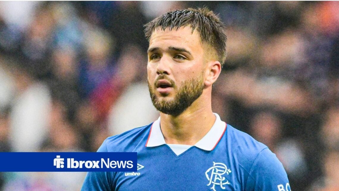 Rangers midfielder Nicolas Raskin