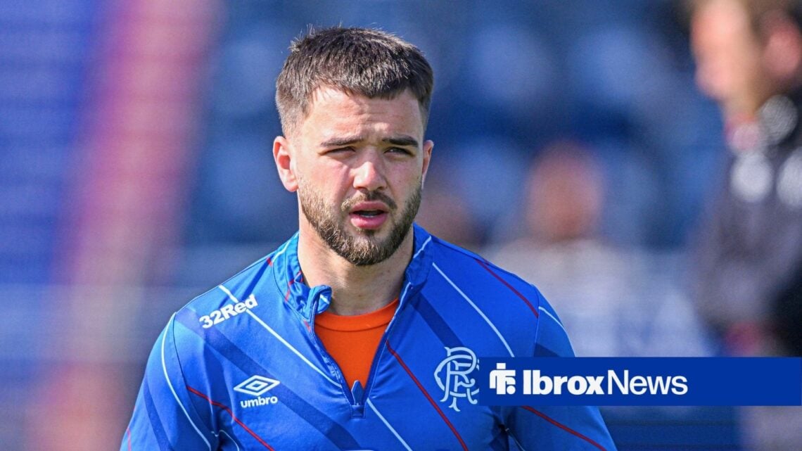 Rangers midfielder Nicolas Raskin
