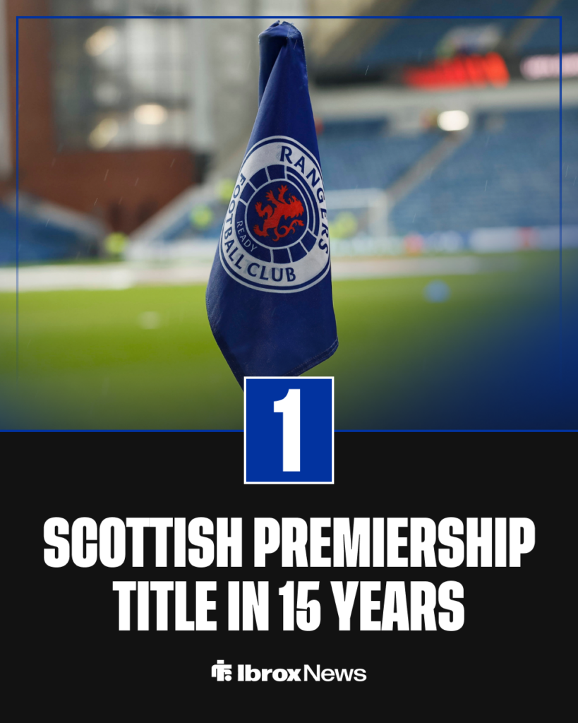Rangers Scottish Premiership title
