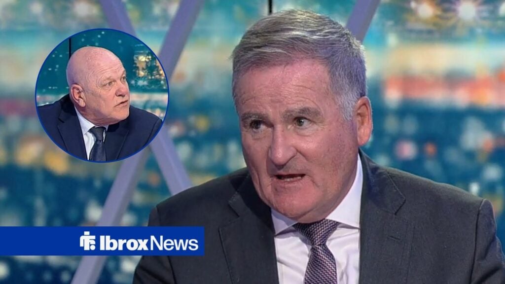 Richard Keys issues tongue-in-cheek Andy Gray jibe after Rangers loss v Hearts