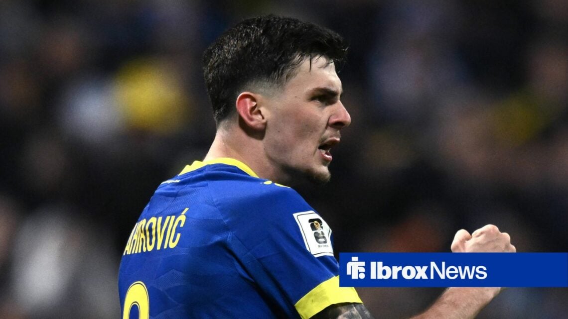 Benjamin Tahirovic in action for Brondby