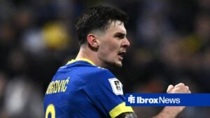Benjamin Tahirovic in action for Brondby