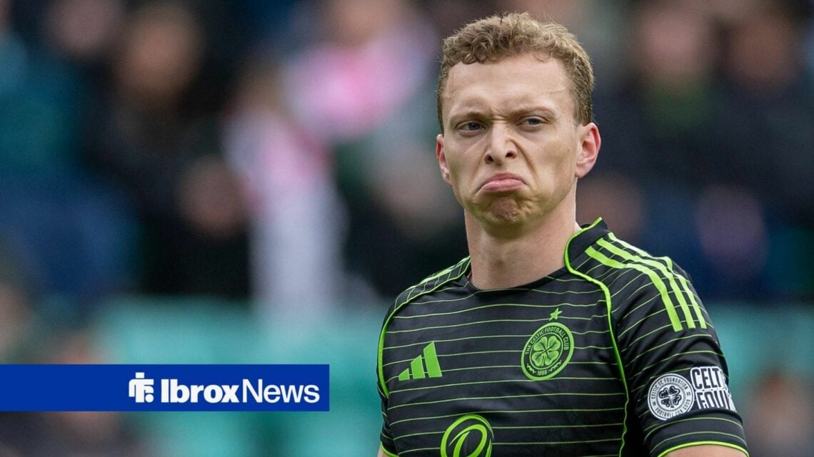 Alistair Johnston playing for Celtic