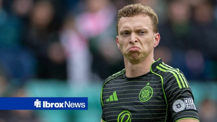 Alistair Johnston playing for Celtic