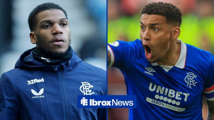 Heart of Midlothian v Rangers William Hill Premiership James Tavernier of Rangers shouts instructions to his team mates during the William Hill Pre...