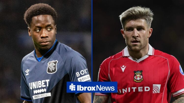 Djeidi Gassama and Josh Windass in action