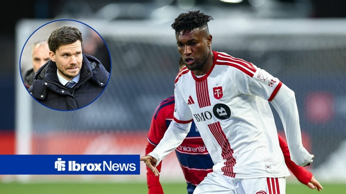 Rangers boss Danny Rohl looking miserable vs Hibernian, Jose Cifuentes dribbles the ball during the MLS game between FC Dallas and Toronto FC.