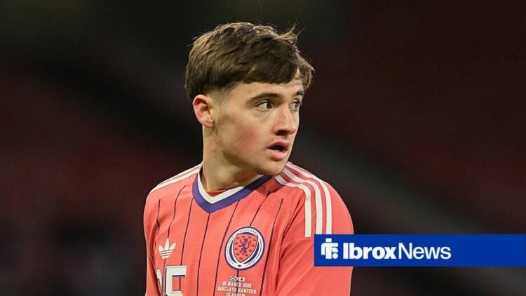 Rangers forward Findlay Curtis