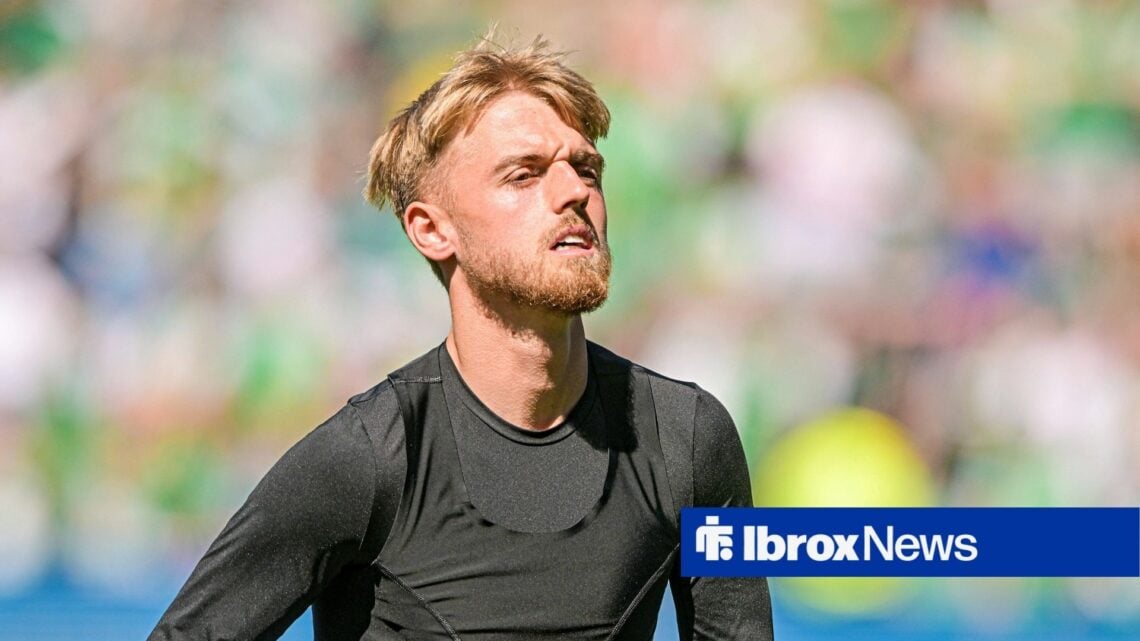 Rangers forward Ross McCausland