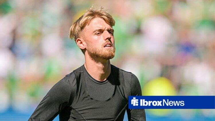 Rangers forward Ross McCausland