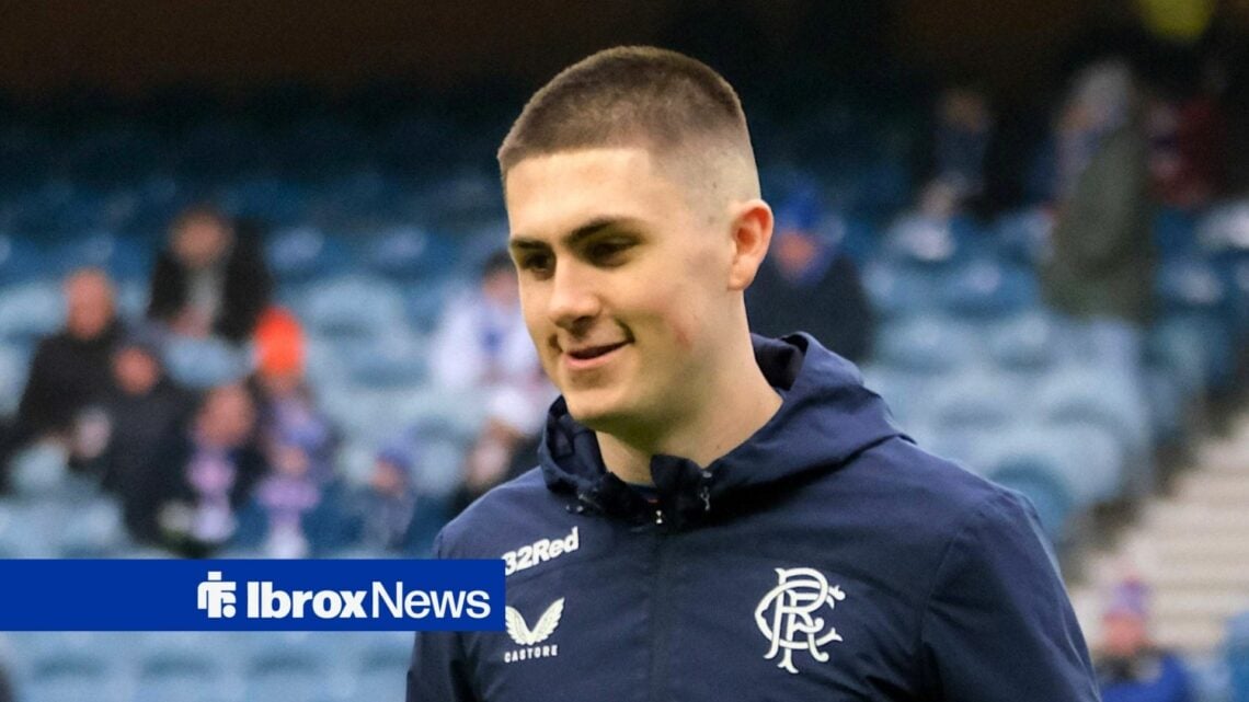Rangers midfielder Bailey Rice