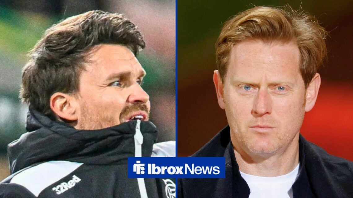 Split image of Rangers manager Danny Rohl and Michael Stewart