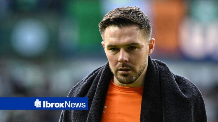 Jack Butland of Rangers during the Scottish Gas Men's Scottish Cup quarter-final match at Ibrox Stadium, Glasgow 08/03/2026
