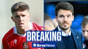 Josh Windass and Danny Rohl in a split image